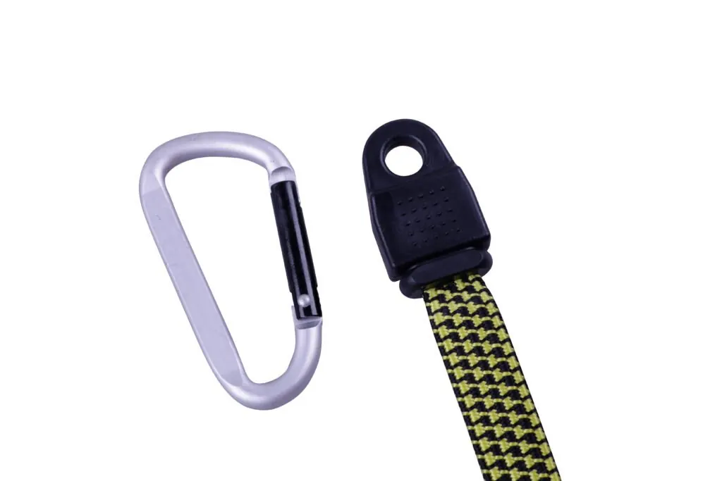 Heavy duty carabiner bungee cord